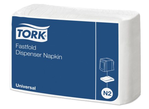 N2 10933 Tork Fastfold adagolós szalvéta Fehér