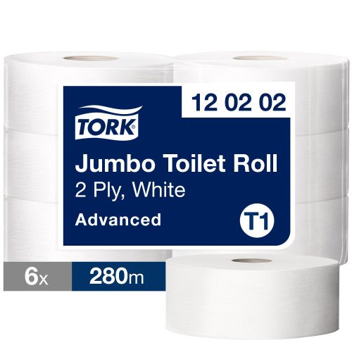 T1 120202 Tork Jumbo toalettpapír toalett wc papír