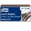 477208 Tork Lunch szalvéta Barna