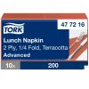 477216 Tork Lunch szalvéta terrakotta