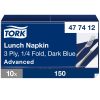 477412 Tork Soft Lunch szalvéta Sötétkék