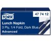 477412 Tork Soft Lunch szalvéta Sötétkék