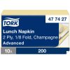 477427 Tork Lunch szalvéta 1/8 Hajtott Pezsgő