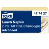 477427 Tork Lunch szalvéta 1/8 Hajtott Pezsgő