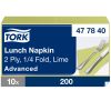 477840 Tork Lunch szalvéta lime