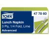 477860 Tork Soft Lunch szalvéta Lime