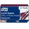 477865 Tork Soft Lunch szalvéta Bíbor