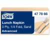 477866 Tork Soft Lunch szalvéta csontszín