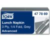 477869 Tork Soft Lunch szalvéta Szürke