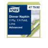 477900 Tork Dinner szalvéta Lime