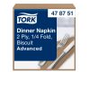 478751 Tork Dinner szalvéta Keksz